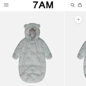 7am Bunting Bébé NWT
